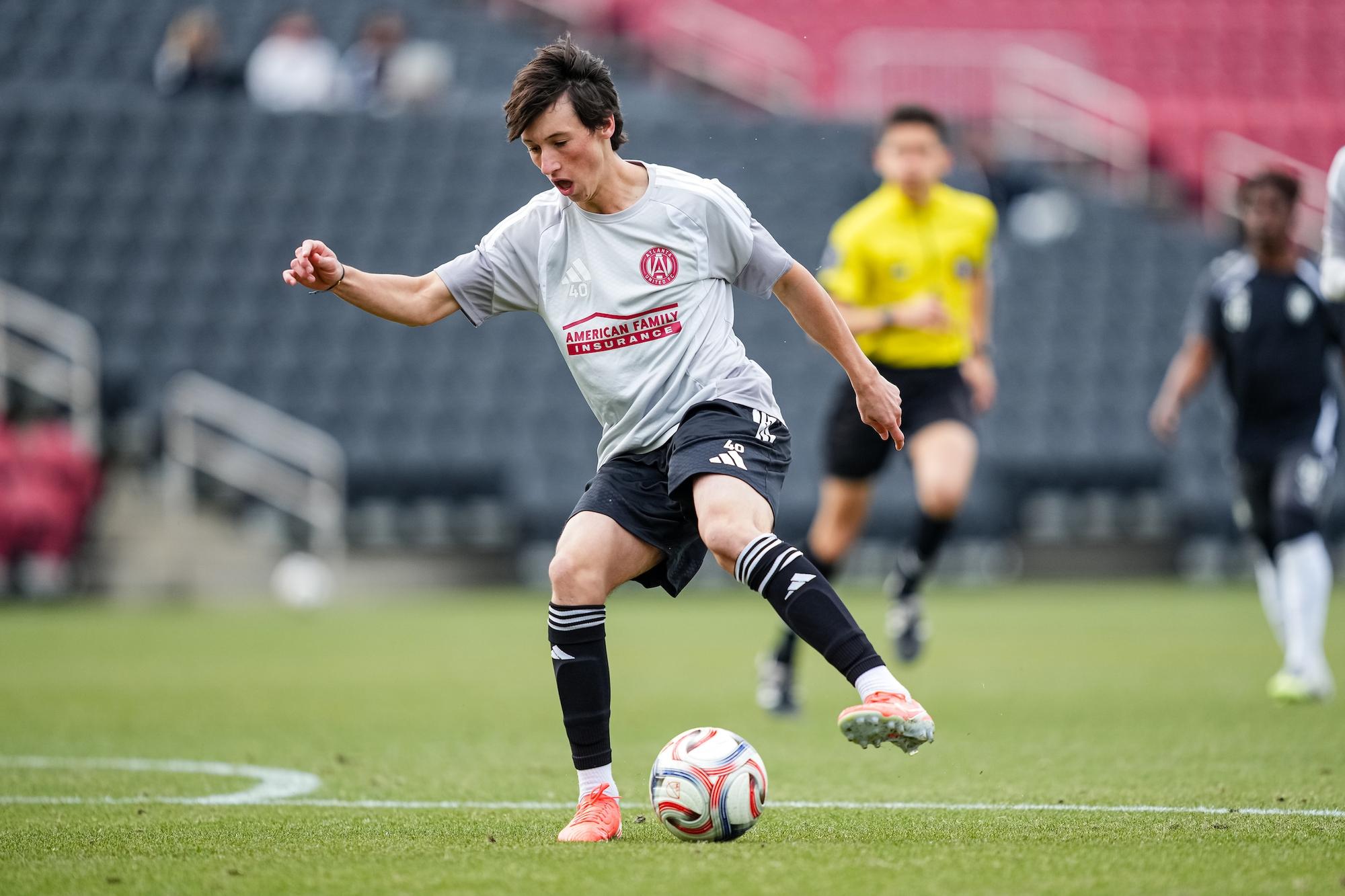 Santiago Pita #40. (Photo by Mitch Martin/Atlanta United)